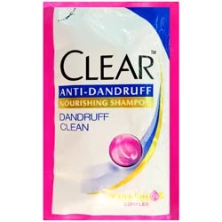 CLEAR Anti Dandruff Nourishing Shampoo Dandruff Clean Nutrium Oil Complex-5.5ml