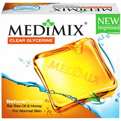 Medimix Clear Glycerine Natural Toning with Honey for Normal Skin-100gm