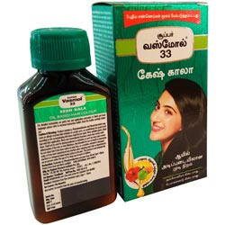 Super Vasmol 33 Kesh Kala Oil Based Hair Colour,No Ammonia