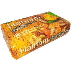 Hamam Turmeric Scrub Soap,100% Pure Turmeric Scrub Soap-100gm Bar