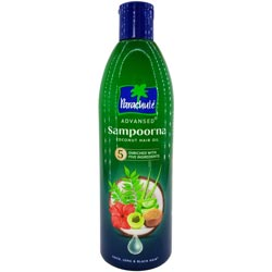 Parachute Advansed Sampoorna Coconut Hair Oil with 5 Ingredients-280ml Bottle