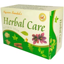 Mysore Sandal's Herbal Care Natural Soap,Bathing Bar-100gm Bar