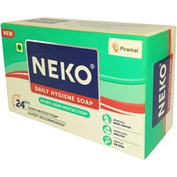 NEKO Daily Hygiene Soap,99.99% Germ Protection-100gm Bar