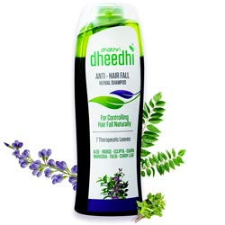 Dhathri Dheedhi Anti Hairfall Herbal Shampoo with 7 Therapeutic Leaves-