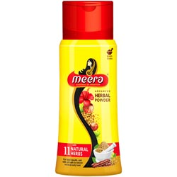 Meera Advanced Herbal Powder with 11 Natural Herbs,Shikakai Powder-120gm