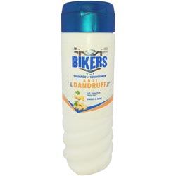 Bikers 2 in 1 Shampoo and Conditioner,Anti Dandruff with Ginger,Mint-75ml