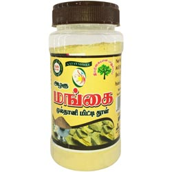 Alagu Mangai Fuller's Earth Powder,Multani Mitti Powder for Bath-60gm Bottle