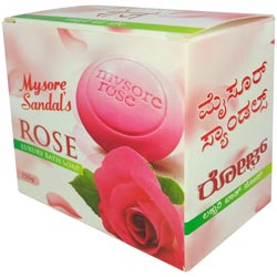 Mysore sandal's Rose Luxury Bath Soap-150gm Bar