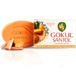 Gokul Santol Pure Sandalwood Soap,Bathing Bar