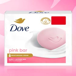Dove Pink Bar Moisturizing Cream Beauty Bahing Bar,22Hr Nourshed Skin-100gm