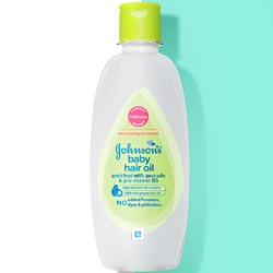 Johnson's Baby Hair Oil with Avocado and Pro Vitamin B5