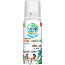 Amrutanjan Advanced Joint Muscle Plus Spray Quick Relief Upto 120 Sprays-30gm