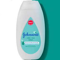 Johnson's Milk and Rice Lotion for Baby,Milkier and Creamier Lotion-100ml