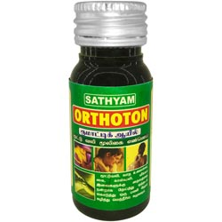 Sathyam Orthoton Rumatic Oil for Joint Pain Herbal Oil-30ml Bottle