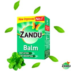 Zandu Balm Ayurvedic Remedy for Headache,Body ache & Cold-50ml