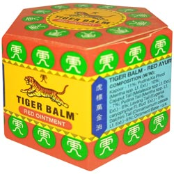 Tiger Balm Red Ointment for Fast Relief of Muscular Aches,pains,Sprains-9ml Bott