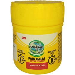 Amrutanjan Extra Power Pain Balm for Headache and Cold Relief Upto 8Hr-50ml