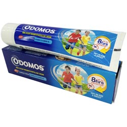 Odomos Non Sticky Mosquito Repellent Cream with Vitamin E & Almond Oil