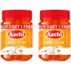 BUY 1 GET 1 Aachi Garlic Pickle-2N*200gm