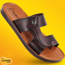 Walkaroo Men Stylish Soft Cushion Sandal for Regular-Art No:WG5631/BROWN