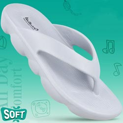 Walkaroo Boys,Men Soft Slippers-Art No:WC8789/Light Grey