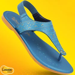 Walkaroo Girls Soft Cushion Back Belt Sandals-Art No:WLR78000/Peacock Blue