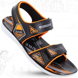 Walkaroo Boy Kids Back Belt Sandals-Art No:BX1967/BLACK