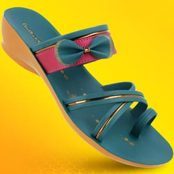 Walkaroo Basix Ladies Regular Use Sandals-Art No:WLB72008/GREEN