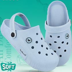Walkaroo Boys,Men Soft Cushion Clogs-Art No:WC8782/AQUA Color