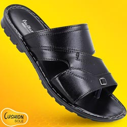 Walkaroo Men Soft Cushion Sandals-Art No:WG5618/BLACK