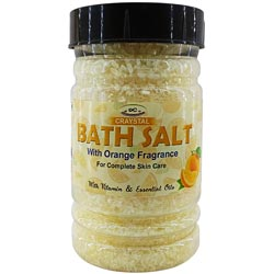 DC Crystal Bath Salt with Orange Fragrance for Complete Skin Care-250gm