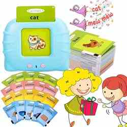 Card Reader Early Educational Flash Card Toy with Sound
