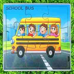 9 Pieces Vehicle Puzzle