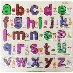Wooden Alphabet Lower Case
