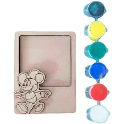 Wooden Photo Frame Fridge Magnet DIY Kit