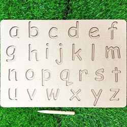 Tracing English Alphabet Lower Case