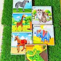 9 Pieces Animal Puzzle Combo 2