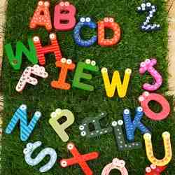 Alphabet Fridge Magnet