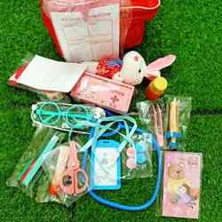 Premiium Wooden Doctor Set 1 Toy with Accessories