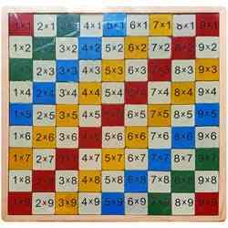 Wooden Mathematical Tables